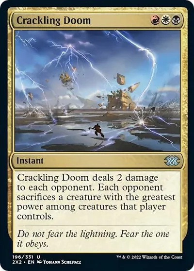 Crackling Doom - Foil