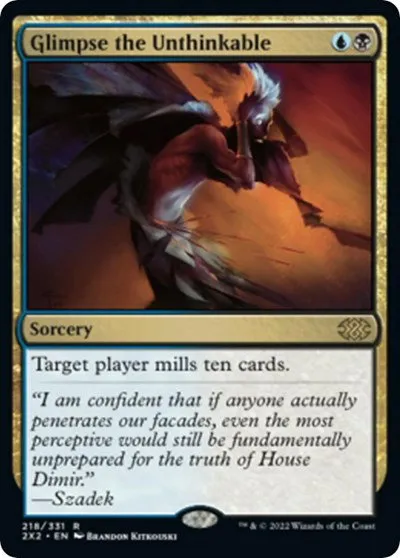 Glimpse the Unthinkable - Foil