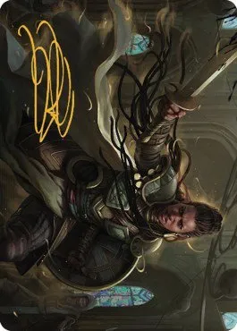 Shanna, Purifying Blade Art Card - Gold Stamped Signature