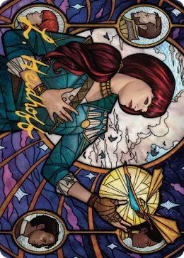 Jhoira, Ageless Innovator Art Card - Gold Stamped Signature