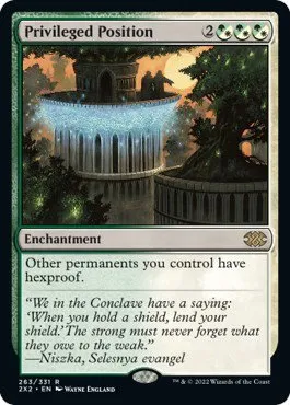 Privileged Position - Foil