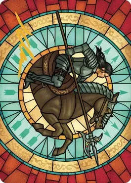 Tori D'Avenant, Fury Rider Art Card - Gold Stamped Signature