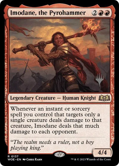 Imodane, the Pyrohammer - Foil