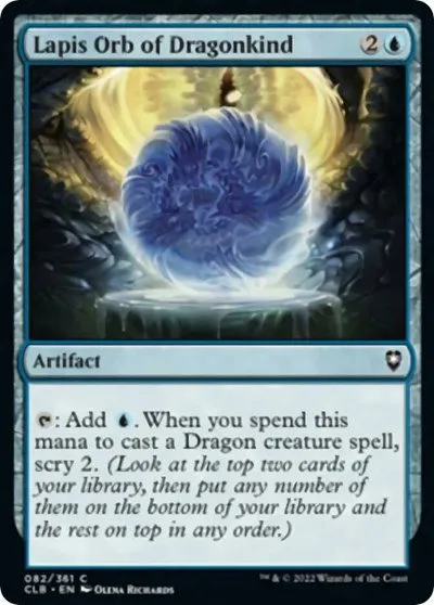 Lapis Orb of Dragonkind - Foil