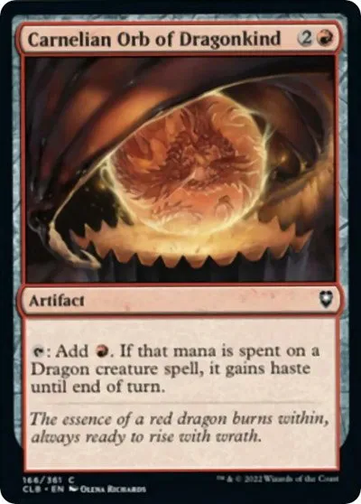 Carnelian Orb of Dragonkind - Foil