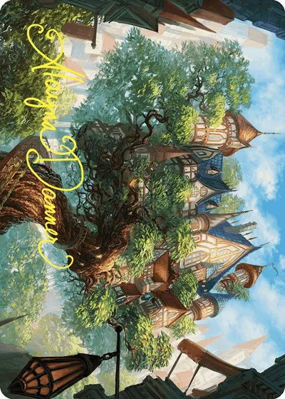 Edgewall Inn Art Card - Gold Stamped Signature