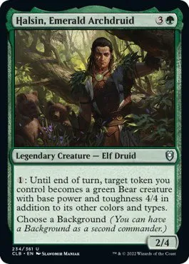 Halsin, Emerald Archdruid - Foil