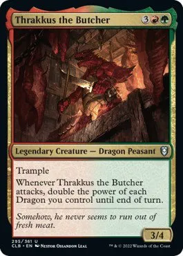 Thrakkus the Butcher - Foil