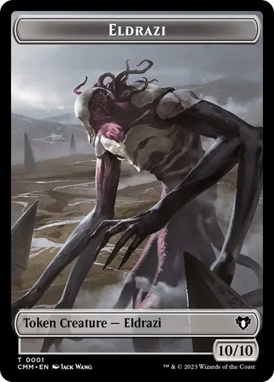 Eldrazi // Cat (0030) Double-Sided Token - Foil