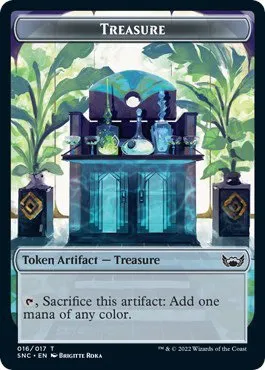 Treasure (016) // Rhino Warrior Double-Sided Token
