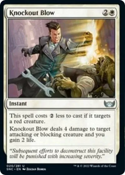 Knockout Blow - Foil