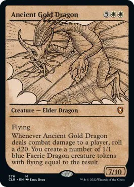 Ancient Gold Dragon - Foil