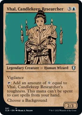 Vhal, Candlekeep Researcher - Foil