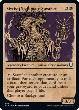 Sivriss, Nightmare Speaker - Foil