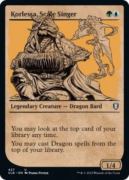 Korlessa, Scale Singer - Foil