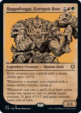 Raggadragga, Goreguts Boss - Foil