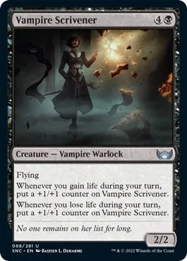 Vampire Scrivener - Foil
