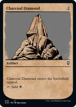Charcoal Diamond - Foil