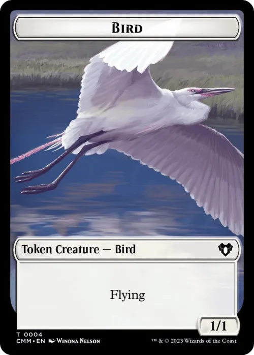 Bird // Phyrexian Myr Double-Sided Token
