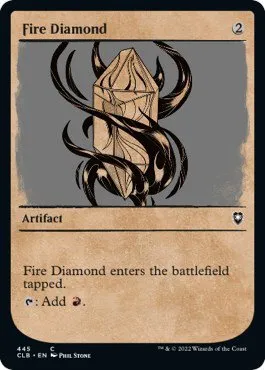 Fire Diamond - Foil