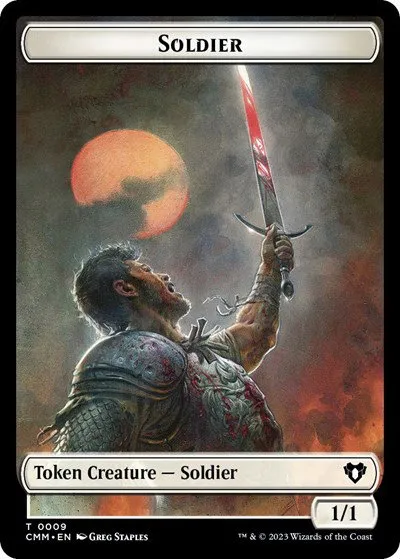 Soldier // Ogre Double-Sided Token