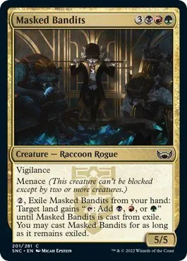 Masked Bandits - Foil