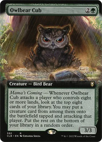 Owlbear Cub - Foil