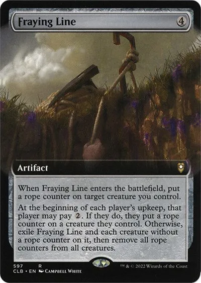 Fraying Line - Foil