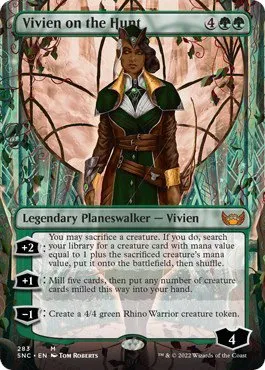 Vivien on the Hunt - Foil