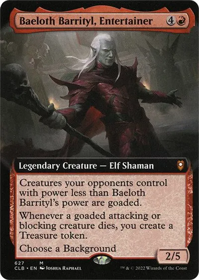 Baeloth Barrityl, Entertainer - Foil