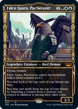 Falco Spara, Pactweaver - Foil