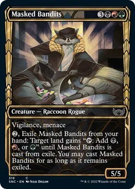 Masked Bandits - Foil
