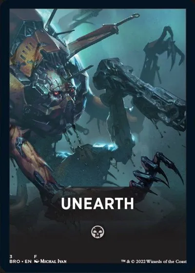 Unearth Theme Card - Normal Unearth Theme Card