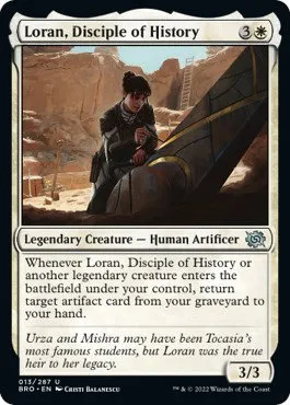 Loran, Disciple of History - Foil