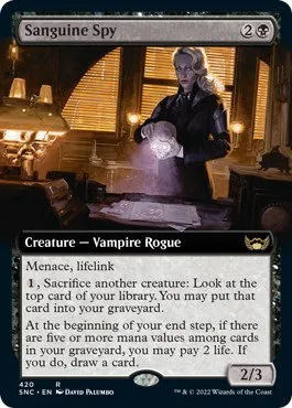 Sanguine Spy - Foil
