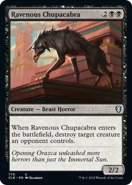 Ravenous Chupacabra