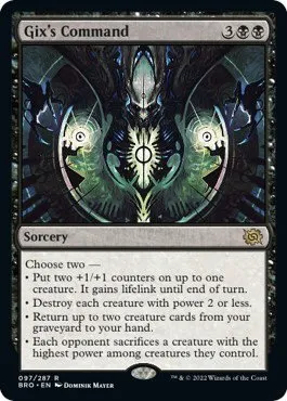 Gix's Command - Foil