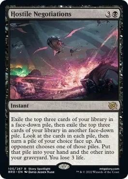 Hostile Negotiations - Foil