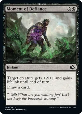 Moment of Defiance - Foil