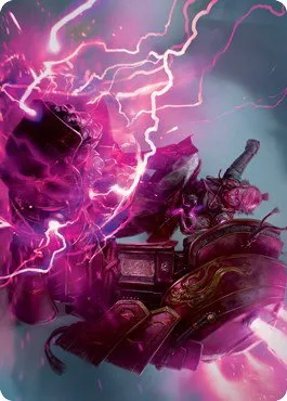 Voltage Surge Art Card