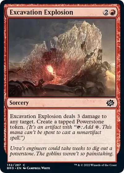 Excavation Explosion - Foil