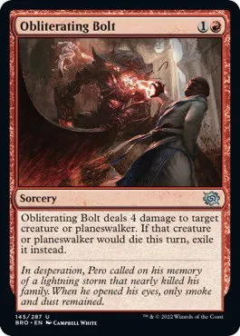Obliterating Bolt - Foil