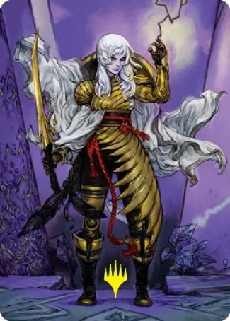 The Wandering Emperor Art Card - Gold Stamped Signature