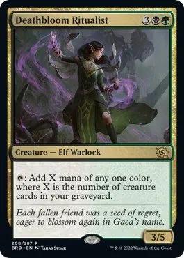 Deathbloom Ritualist - Foil