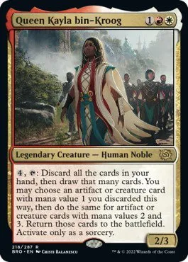 Queen Kayla bin-Kroog - Foil
