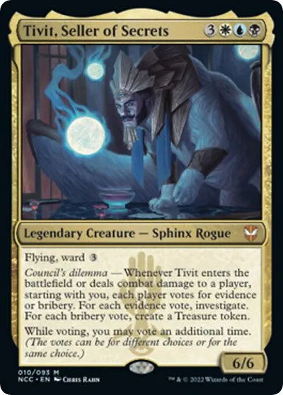 Tivit, Seller of Secrets - Foil