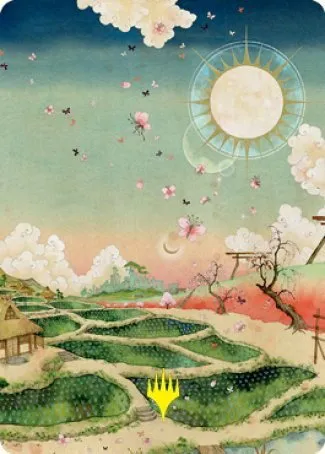 Plains (293) Art Card - Gold Stamped Signature