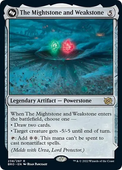 The Mightstone and Weakstone - Foil