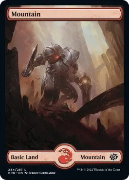 Mountain (284) - Full Art - Foil