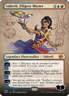 Saheeli, Filigree Master - Foil